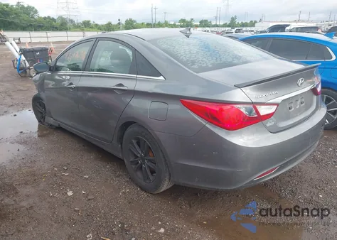 2013 Hyundai Sonata Gls из США, поврежденный, VIN 5NPEB4AC2DH594499